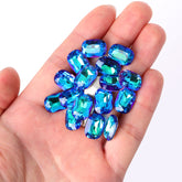 Sphinx Cushion Shape High Quality Glass Pointed Back Fancy Rhinestones WholesaleRhinestone